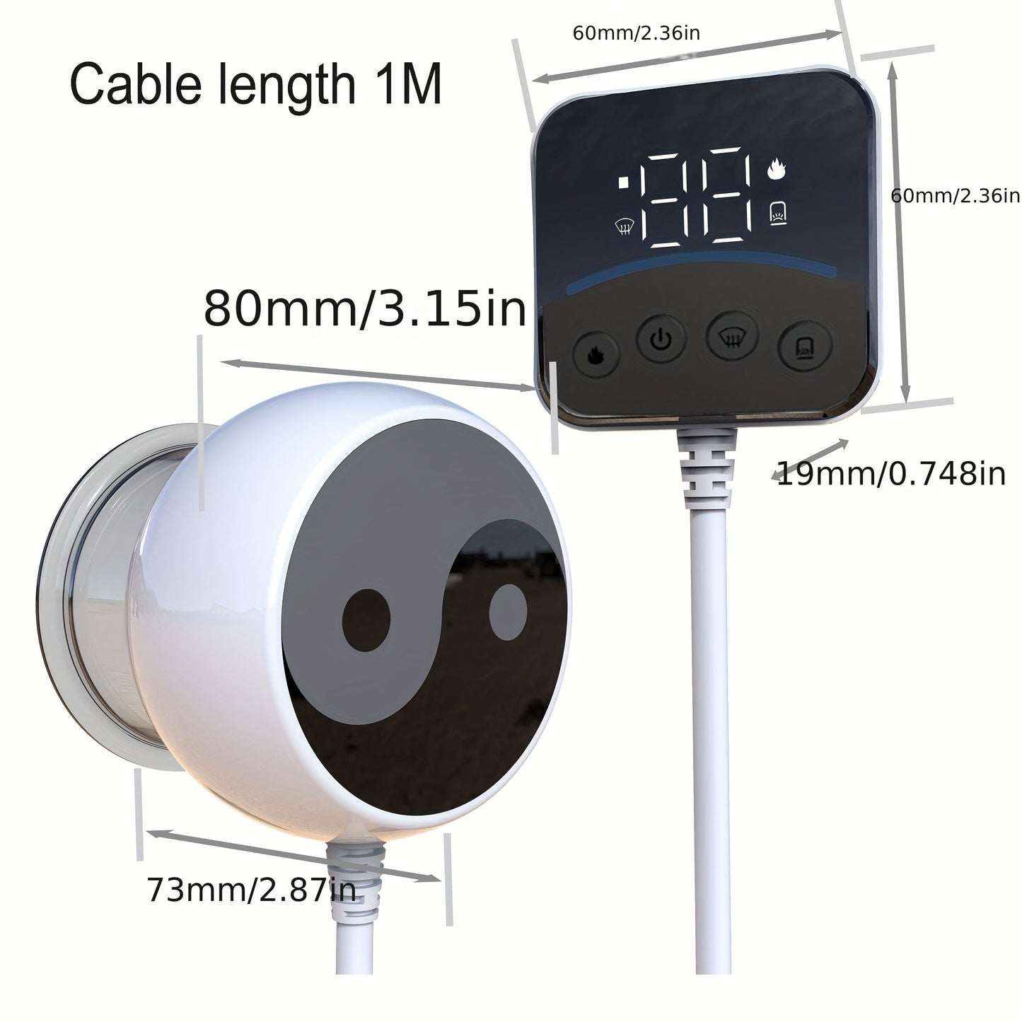 Advanced Neck, Back, Waist, and Shoulder Massager(White)-1