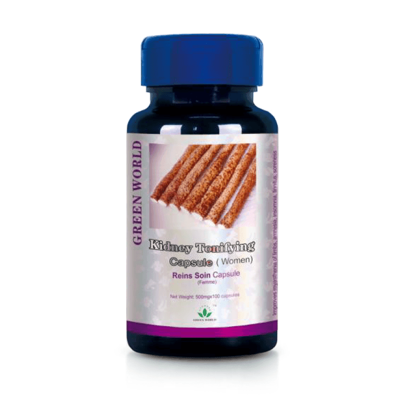 Kidney Tonifying Capsule Green World (Women): Balances Female Hormones. | Green World health products