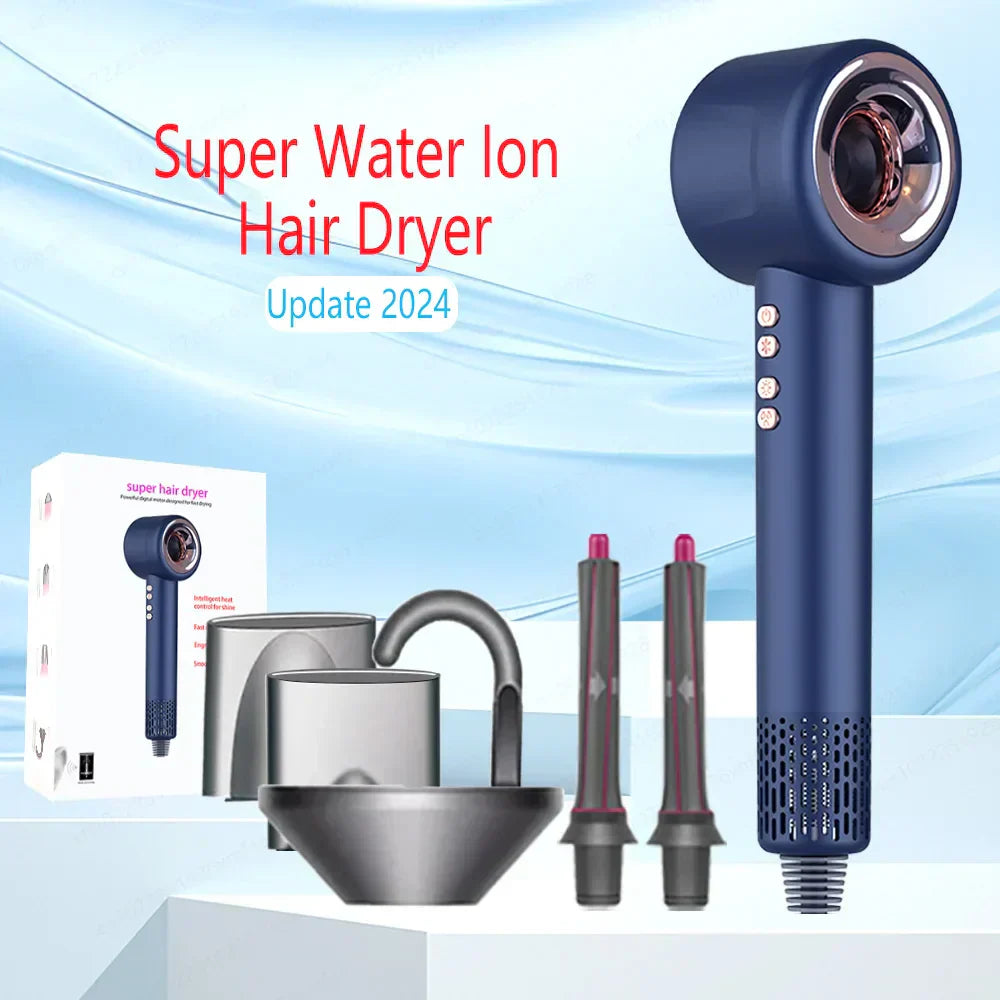 2024 Professional Leafless Negative Ion Hair Dryer-1