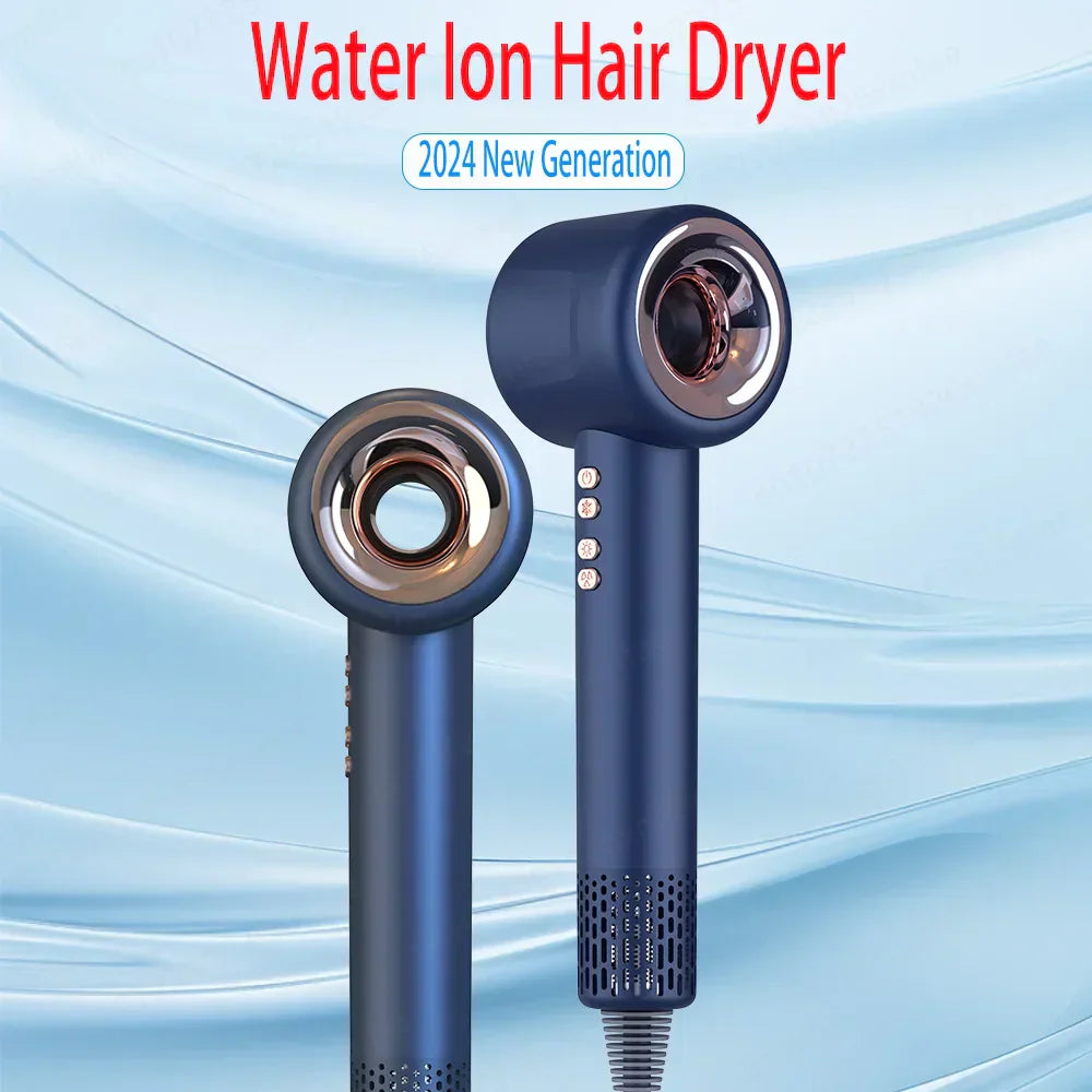 2024 Professional Leafless Negative Ion Hair Dryer-2