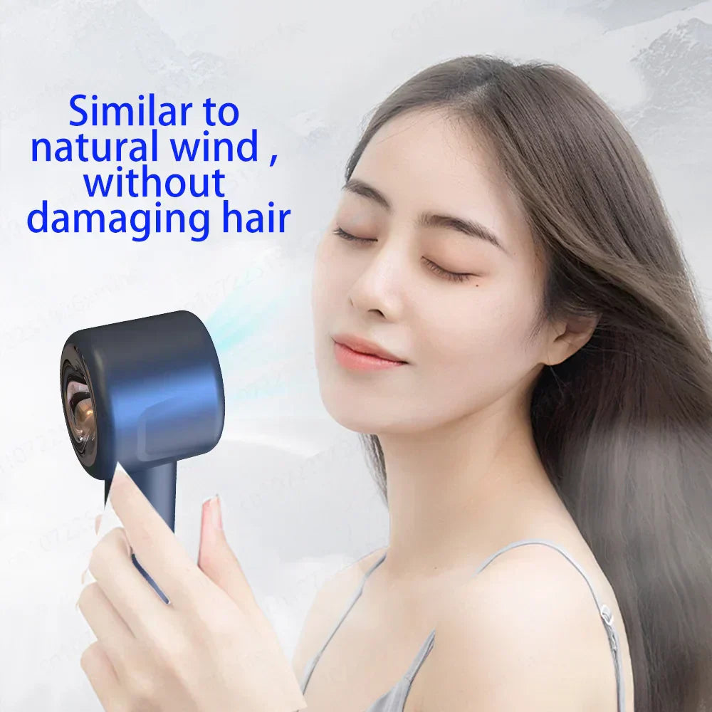 2024 Professional Leafless Negative Ion Hair Dryer-4